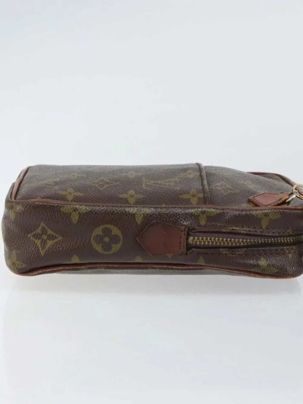 LOUIS VUITTON Monogram Danube Shoulder Bag Vintage M45266 LV Auth 160227